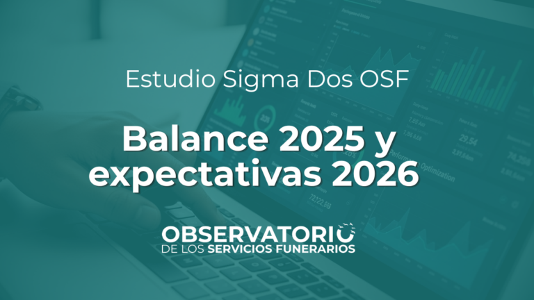 El Observatorio de los Servicios Funerarios y Sigma Dos identifican tres grandes tendencias que marcarán 2026